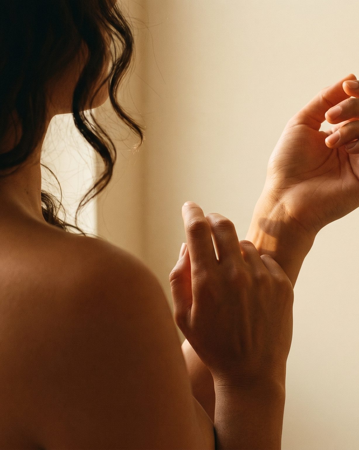 skin, not air.