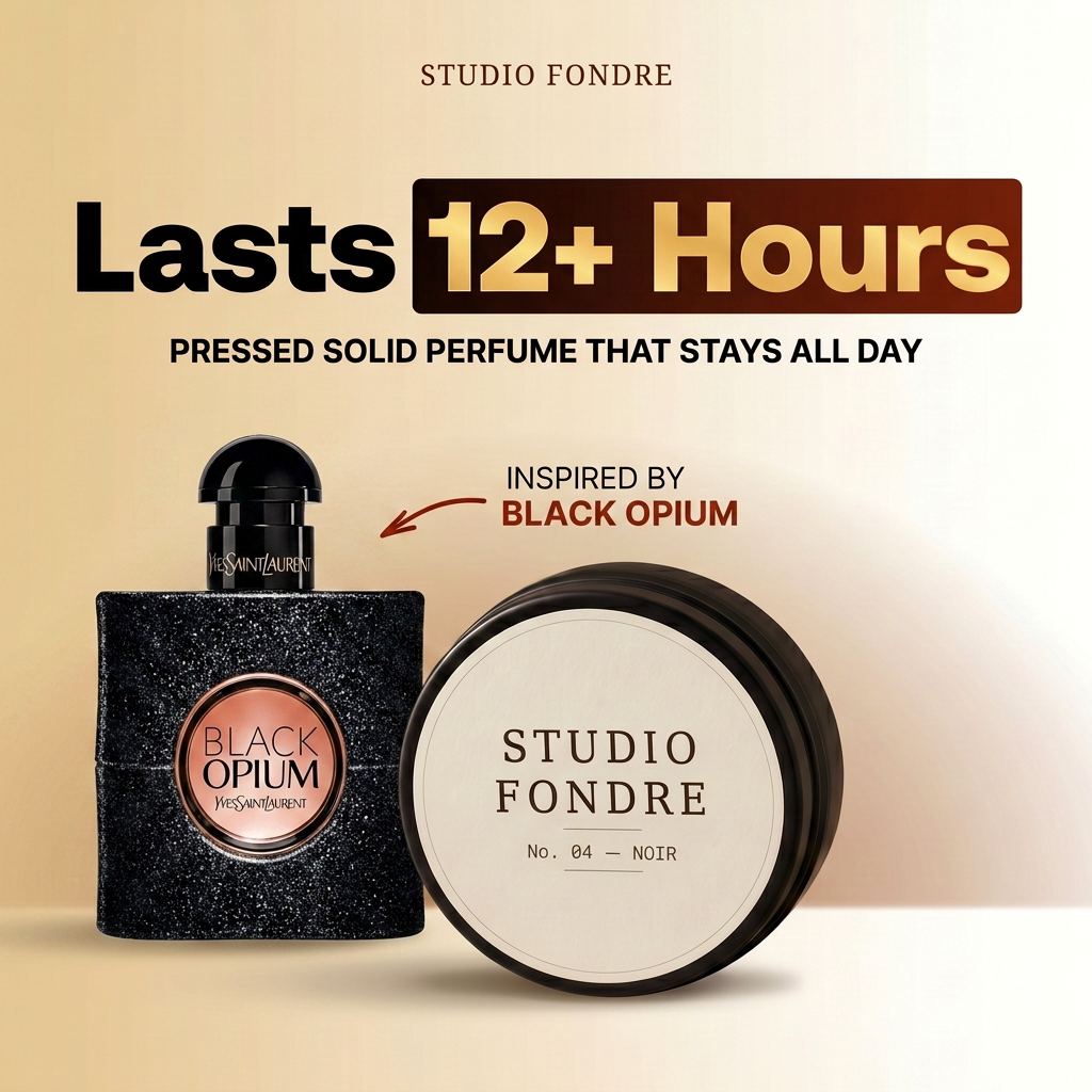 STUDIO FONDRE No. 04 NOIR — solid perfume in the spirit of Black Opium